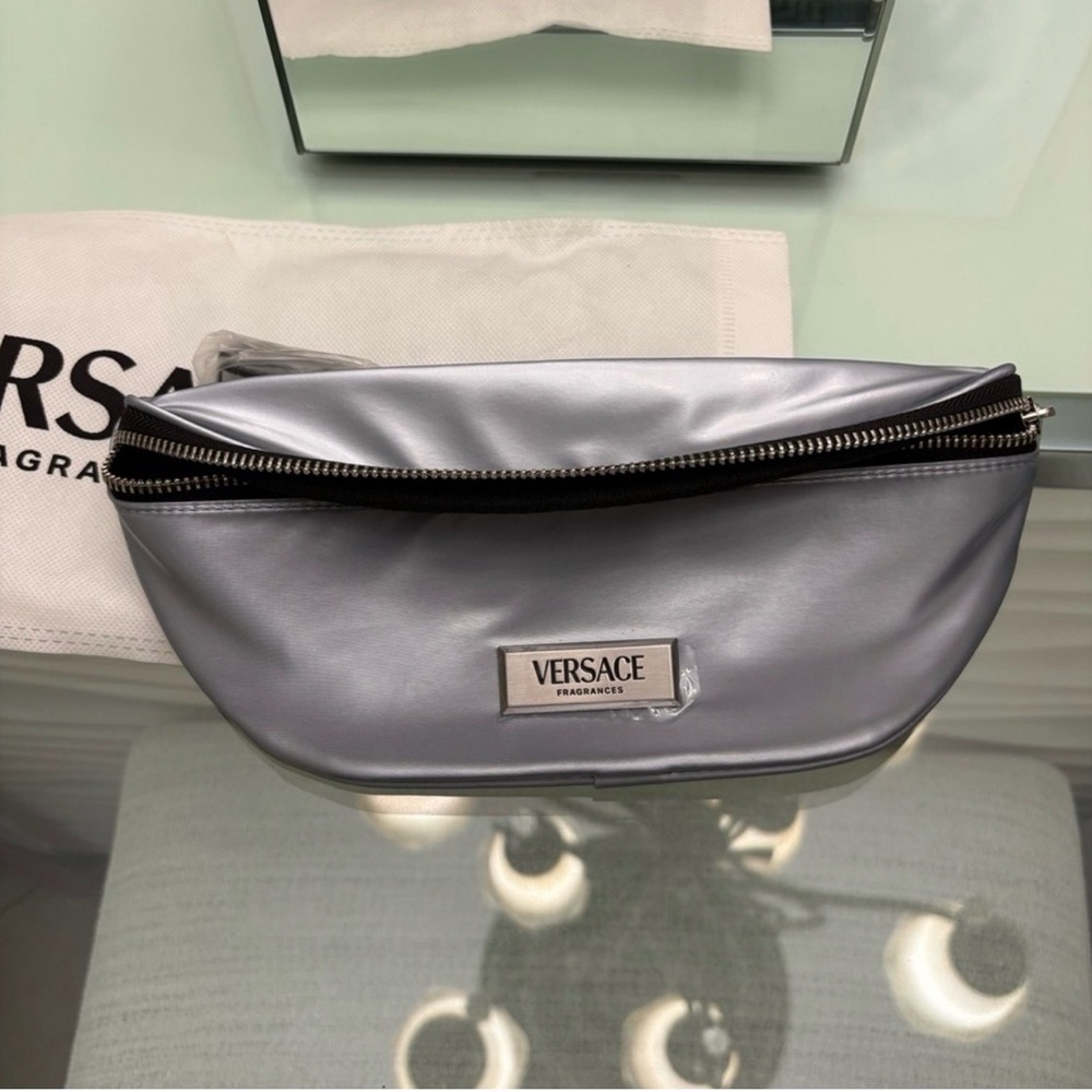 Versace Silver belt bag women